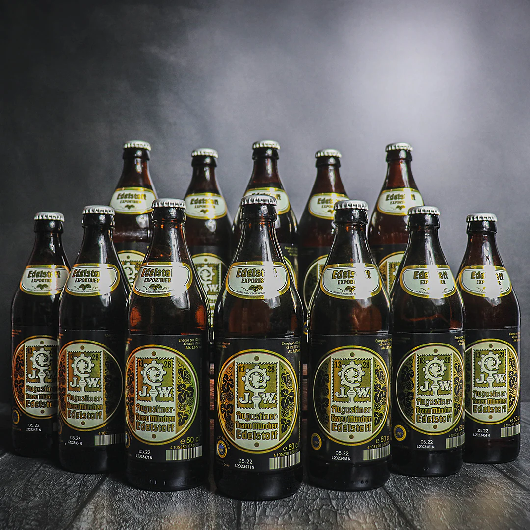 Augustiner Edelstoff German Lager 500ml Bottles - 5.6% ABV (Multipack) - Image 4