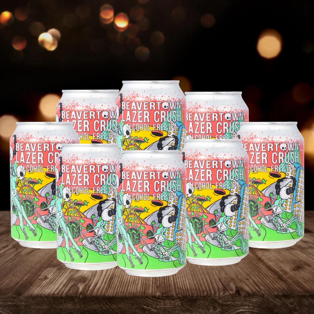 Beavertown Lazer Crush Alcohol Free IPA - 0.3% ABV (Multipack) - Image 6
