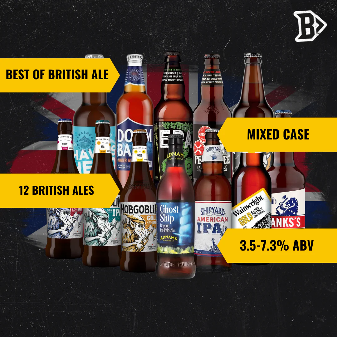 Best Of British Ale Mixed Case With Beerhunter Glass - Image 4