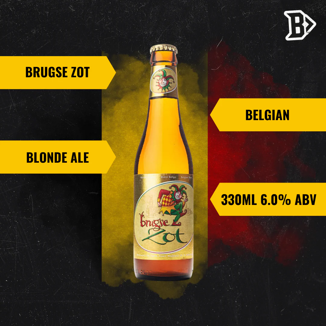 Brugse Zot Blond Belgian Ale 330ml Bottles 6.0% ABV (Multipack) - Image 3