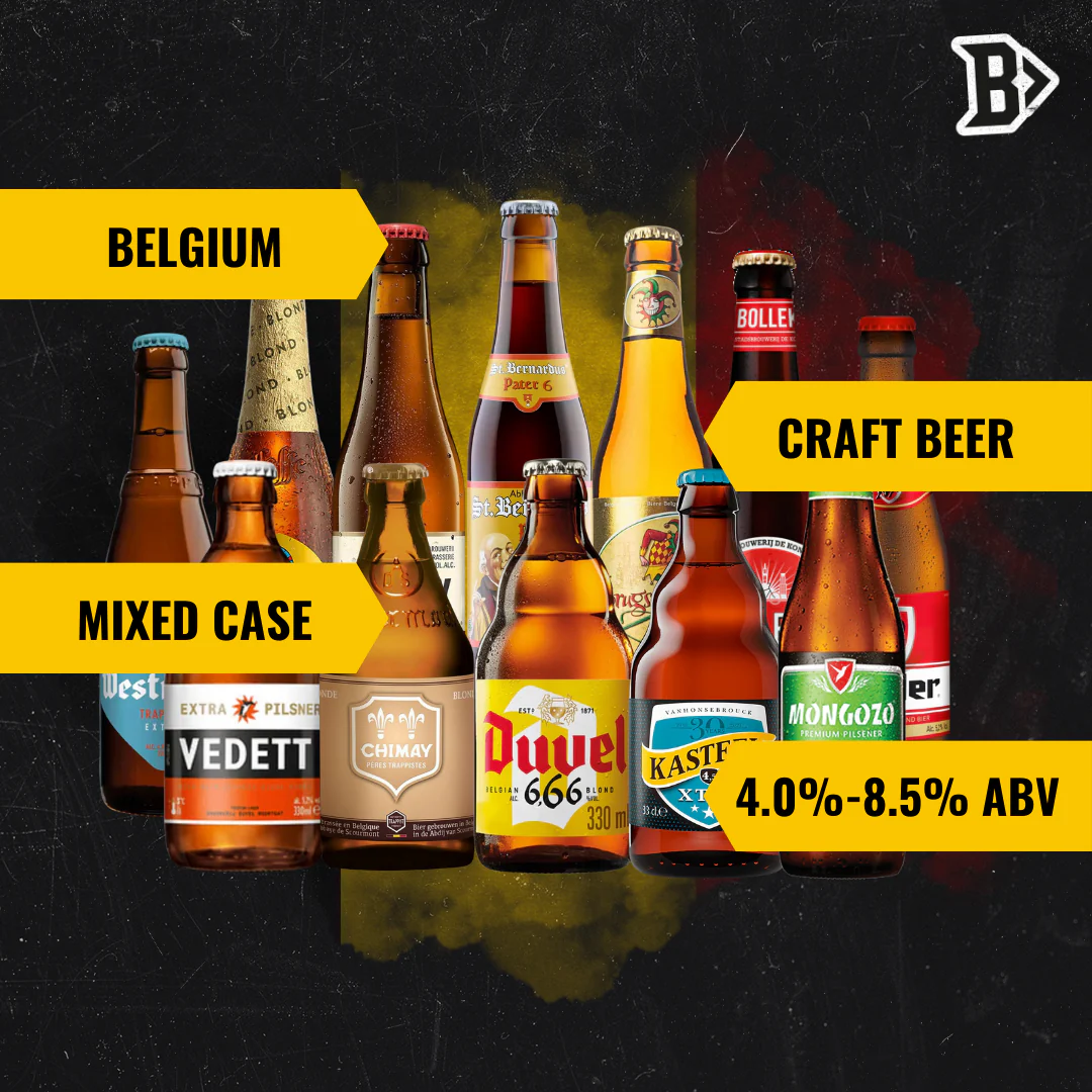 Best Of Belgium Breweries Craft Beer 330ml Mixed Beer Selection - Image 4