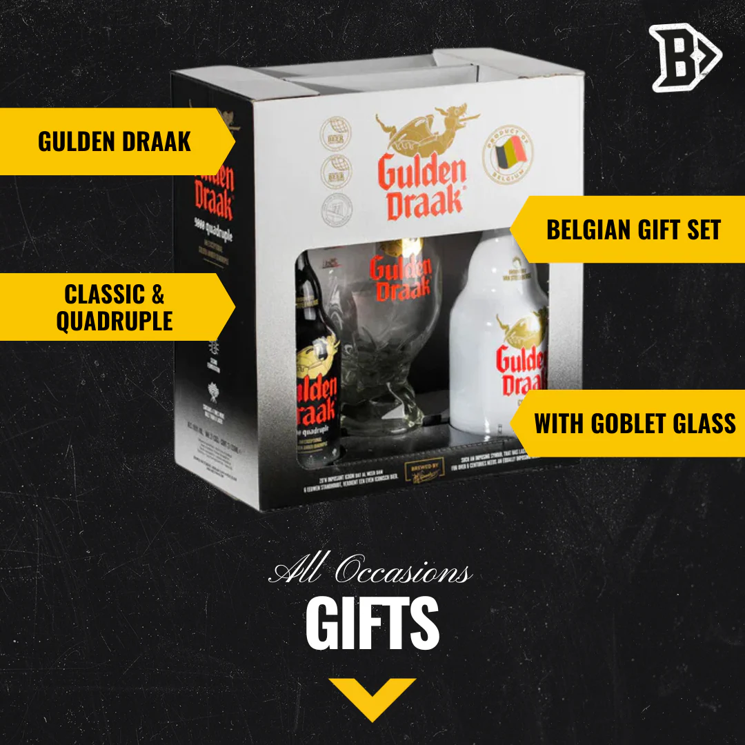 Gulden Draak Gift Set with Goblet Glass - Image 3